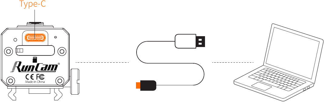 Type-C connection diagram